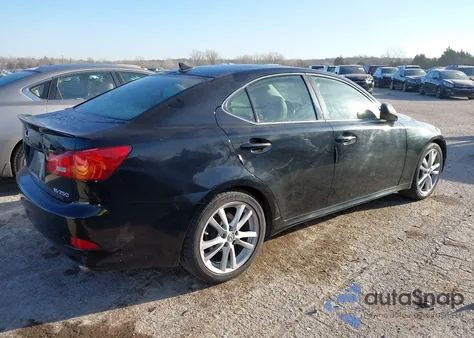 2007 Lexus Is 250 from USA, damaged, VIN JTHBK262X72042244